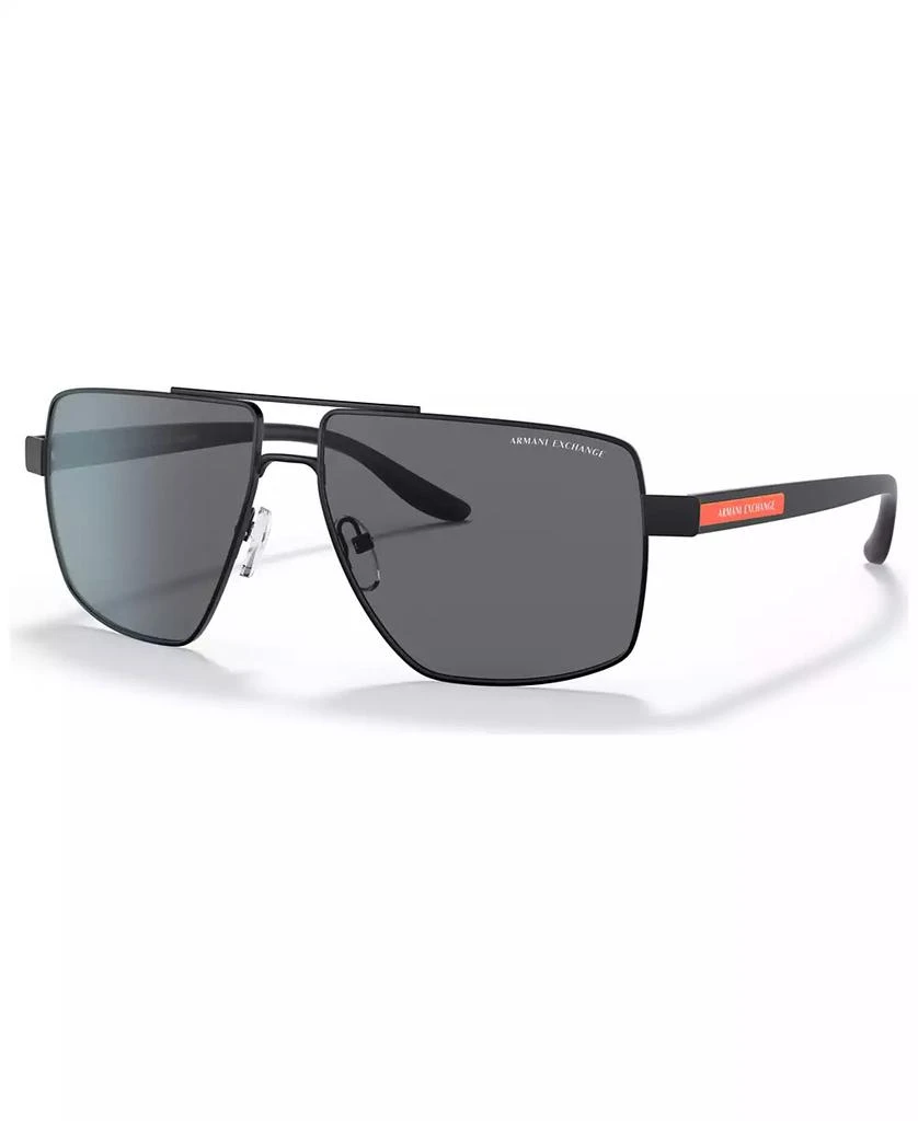 商品Armani Exchange|Men's Polarized Sunglasses, AX2037S,价格¥794,第1张图片