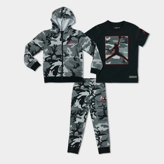 商品Jordan|Infant Jordan Essential Camo 3-Piece Set,价格¥263,第1张图片