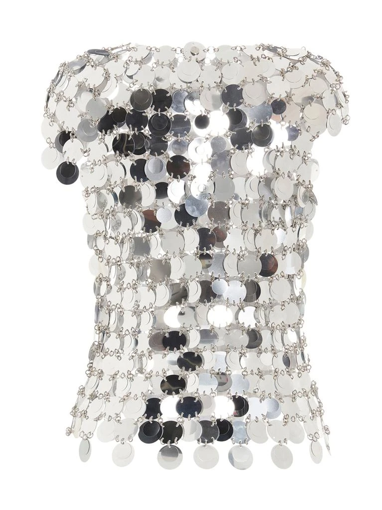 商品Paco Rabanne|Sequin top,价格¥9418,第1张图片