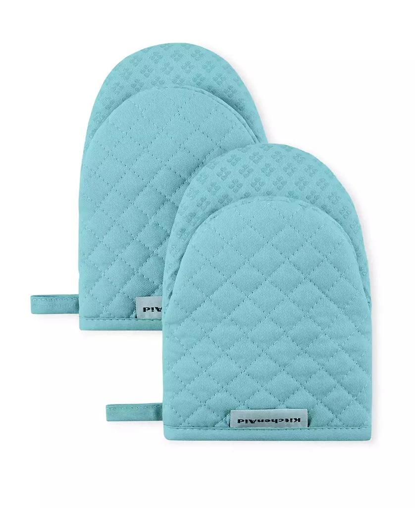 商品KitchenAid|Asteroid Cotton Mini Oven Mitt, 2Pk, 5.5" x 8",价格¥170,第1张图片