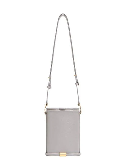 商品LOEUVRE|Sac de Chapeau Mini Shoulder Bag - Silver Gray,价格¥2191,第4张图片详细描述