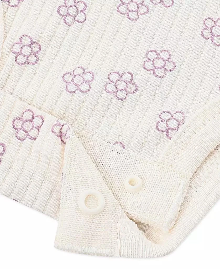 商品Huggies|Baby Girls 3-Piece Floral Jacket, Bodysuit and Pants Set,价格¥217,第3张图片详细描述