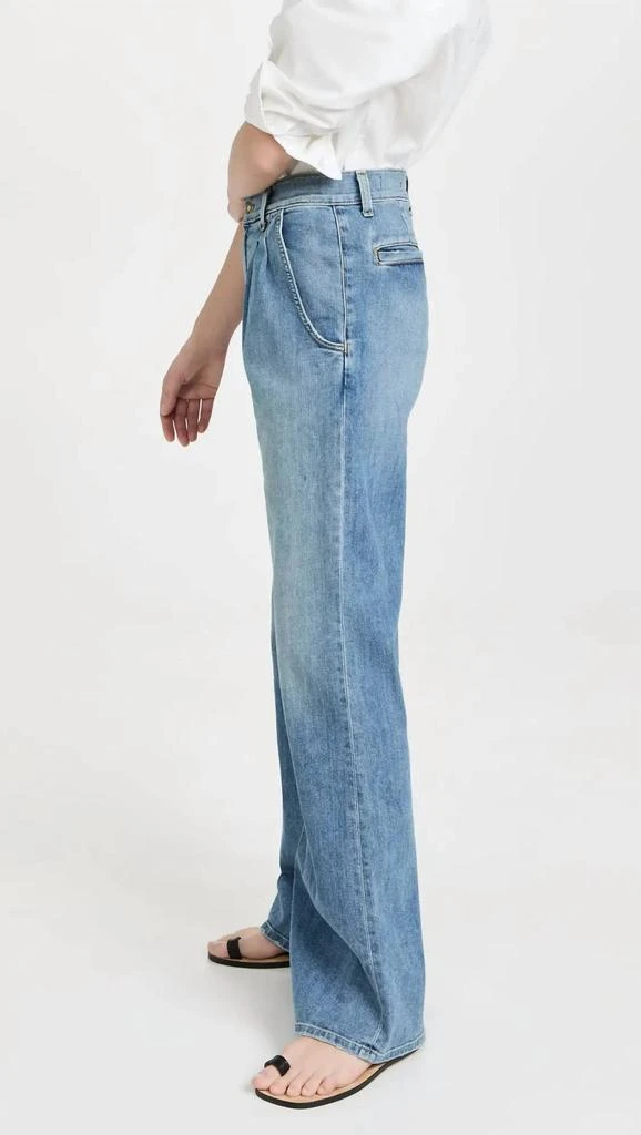 商品Nili Lotan|Flora Trouser Jean In Faded Wash,价格¥2018,第2张图片详细描述