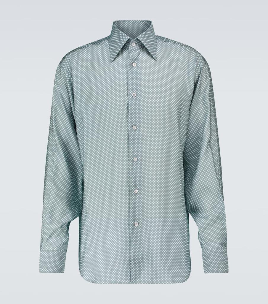 商品Tom Ford|长袖波点衬衫,价格¥3628,第1张图片