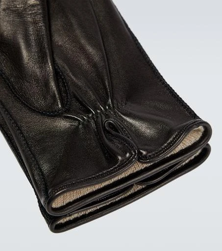商品Loro Piana|Harris leather gloves,价格¥4913,第2张图片详细描述