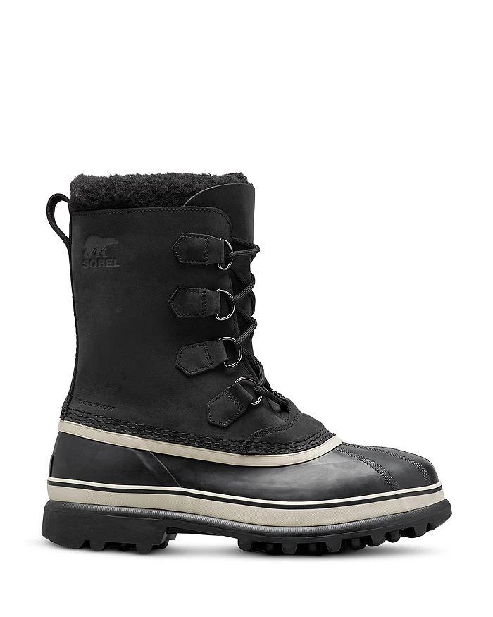 商品SOREL|Men's Caribou Waterproof Nubuck Leather Cold-Weather Boots,价格¥1507,第2张图片详细描述