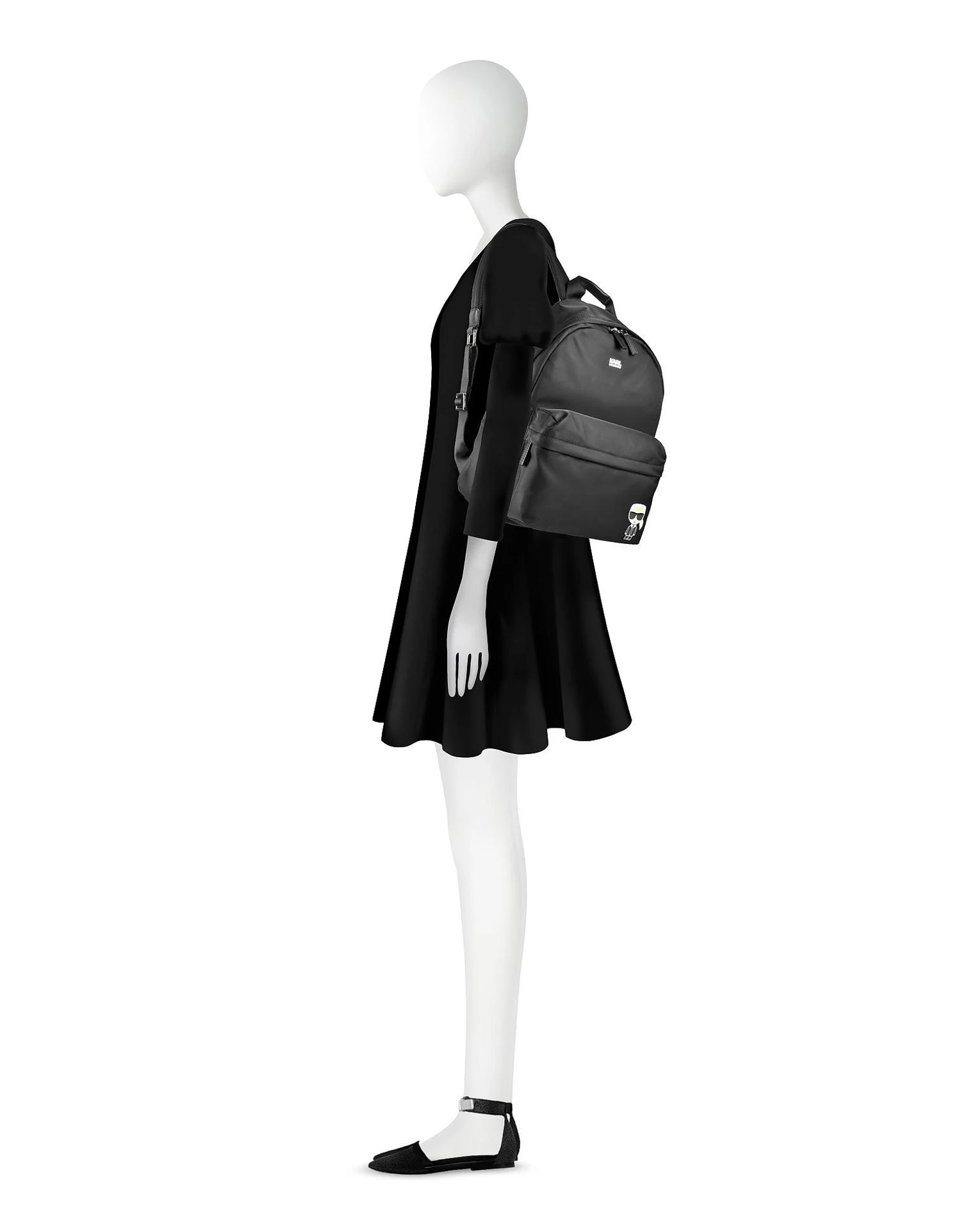 商品Karl Lagerfeld Paris|K/Ikonik尼龙背包,价格¥793,第3张图片详细描述
