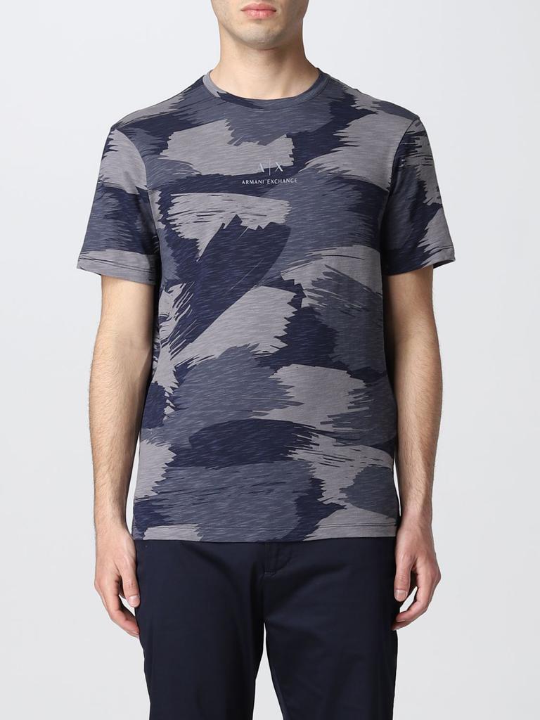 Armani Exchange T-shirt with print商品第1张图片规格展示