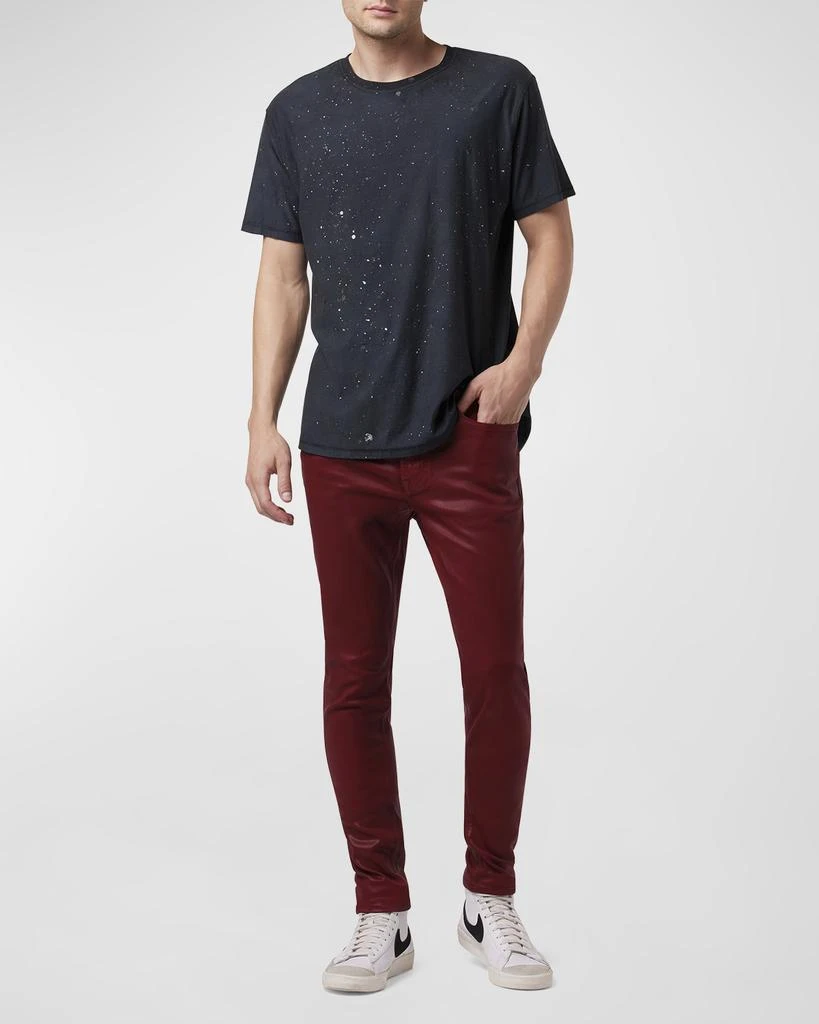 商品Hudson|Men's Zack Coated Skinny Jeans,价格¥554,第3张图片详细描述