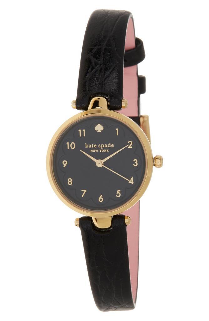 商品Kate Spade|women's holland leather strap watch,价格¥733,第1张图片