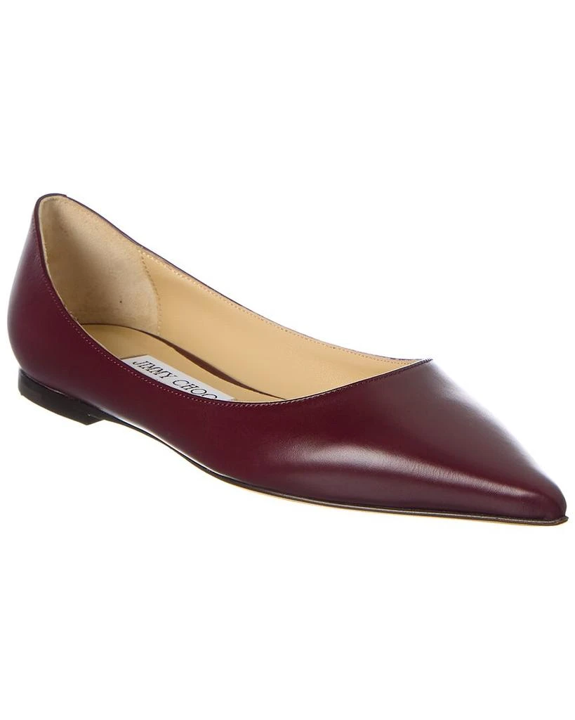 商品Jimmy Choo|Jimmy Choo Love Leather Flat,价格¥2784,第1张图片