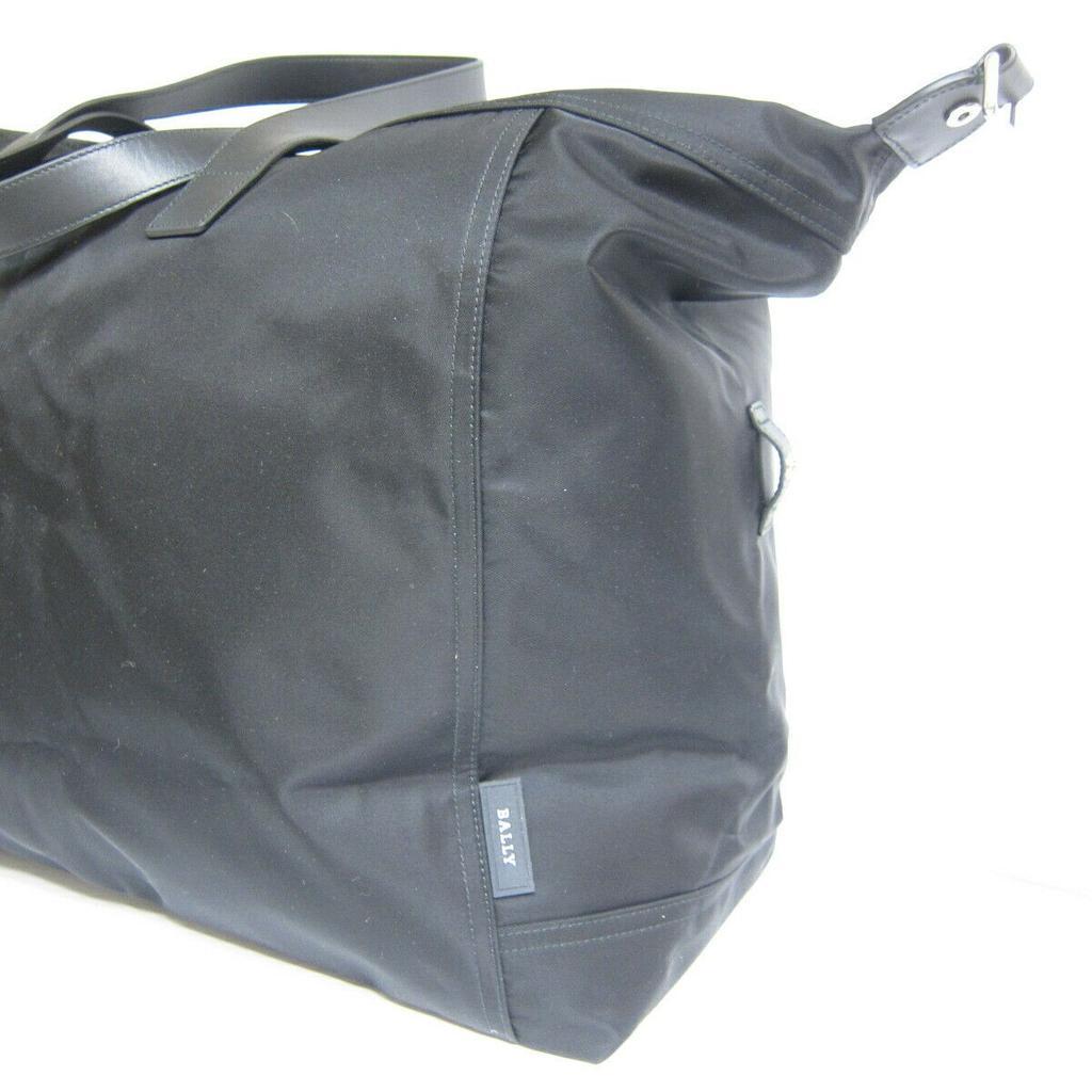 商品Bally|NEW Bally Terret Men's 6216445 Black Nylon Gym Bag MSRP,价格¥1516,第4张图片详细描述