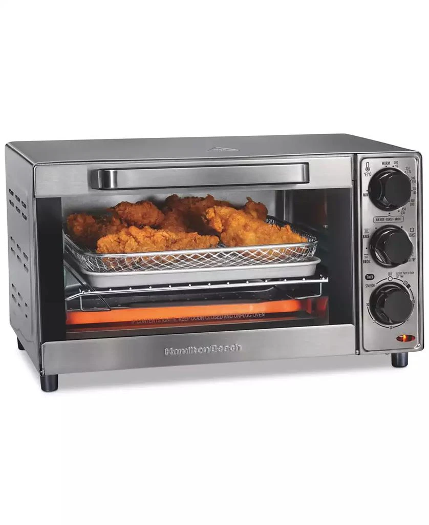 商品Hamilton Beach|Sure-Crisp Air Fryer Toaster Oven,价格¥553,第1张图片