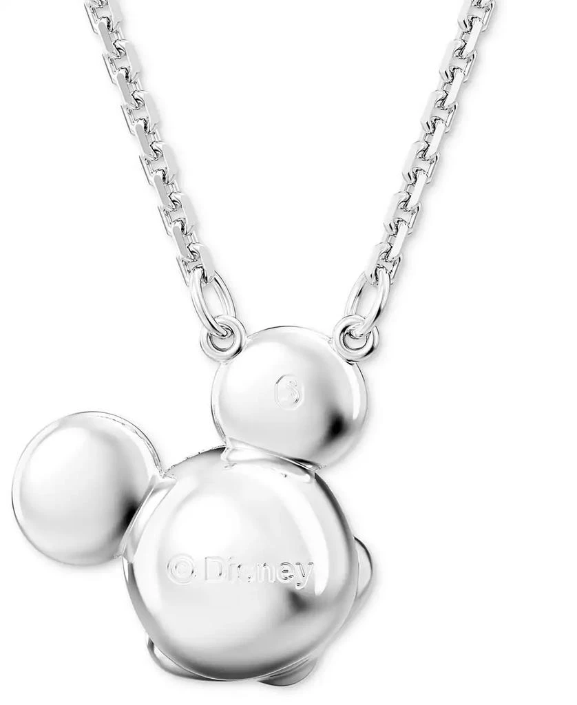 商品Swarovski|Disney Mickey Mouse Silver-Tone Crystal Pendant Necklace, 19-1/4",价格¥781,第4张图片详细描述