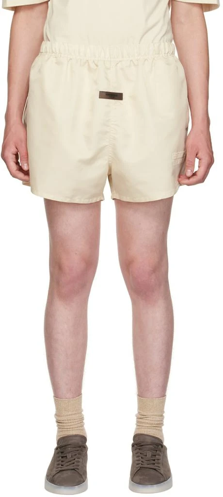 商品Essentials|Off-White Nylon Shorts,价格¥544,第1张图片