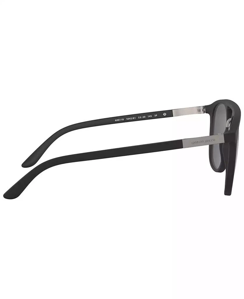商品Giorgio Armani|Men's Polarized Sunglasses, AR8118 53,价格¥1326,第4张图片详细描述