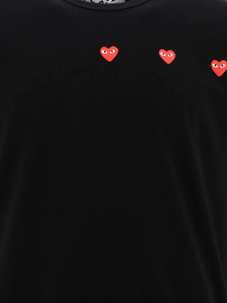 Comme des Garçons Play Triple Hearts Crewneck T-Shirt 商品