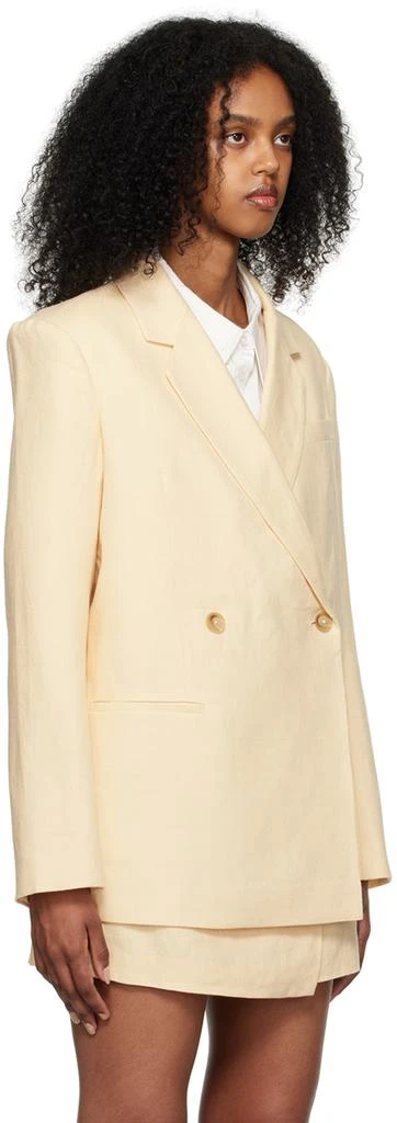 商品ANINE BING|Yellow Kaia Blazer,价格¥2140,第2张图片详细描述