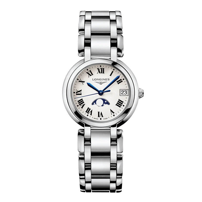 商品Longines|预订款1个月浪琴  心月系列石英机芯精钢女士腕表30.50毫米 L8.115.4.71.6,价格¥9750,第1张图片