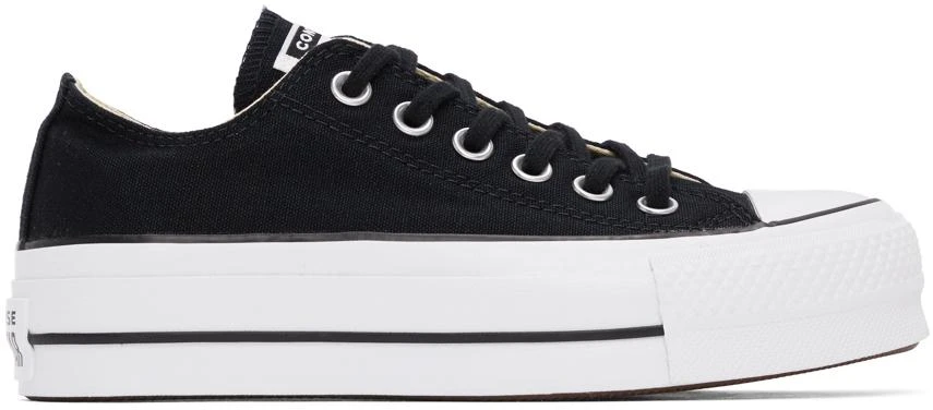 商品Converse|Black Chuck Taylor All Star Lift Low Sneakers,价格¥232,第1张图片