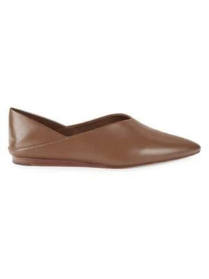 商品Vince|Cullen Leather Flats,价格¥1024,第1张图片