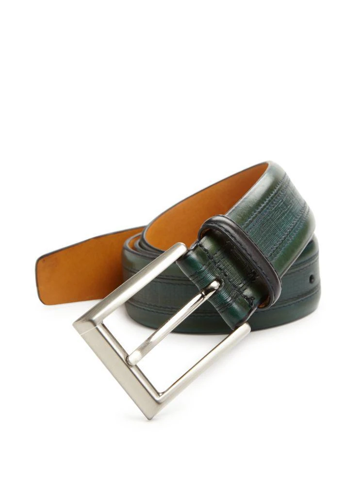 商品Saks Fifth Avenue|COLLECTION Textured Leather Belt,价格¥240,第1张图片