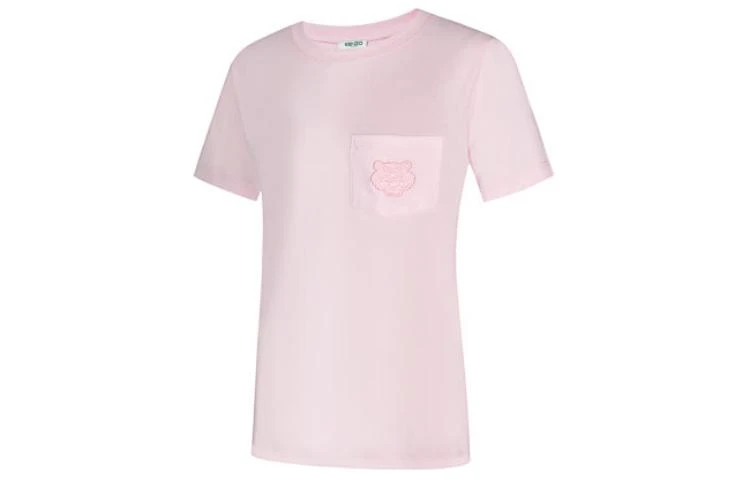 商品[国内直发] Kenzo|纯色Logo虎头刺绣短袖T恤 女款,价格¥801,第8张图片详细描述