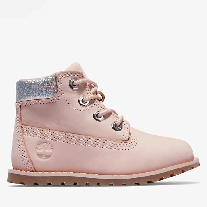 商品Timberland|Pokey Pine 6 Inch Boot for Toddler in Light Pink,价格¥313,第1张图片