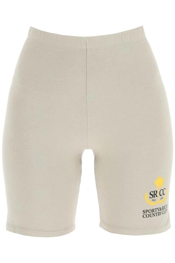 商品Sporty & Rich|COUNTRY CLUB CYCLING SHORTS,价格¥356,第1张图片