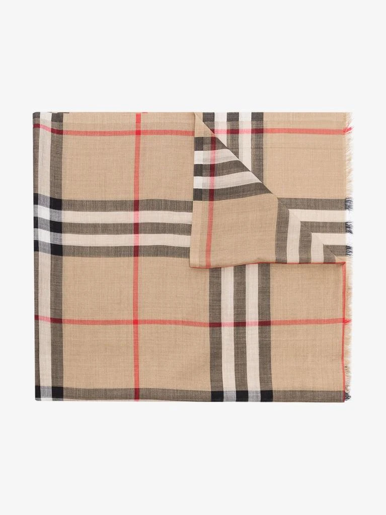 商品Burberry|BURBERRY - Giant Check Wool Scarf,价格¥2585,第5张图片详细描述