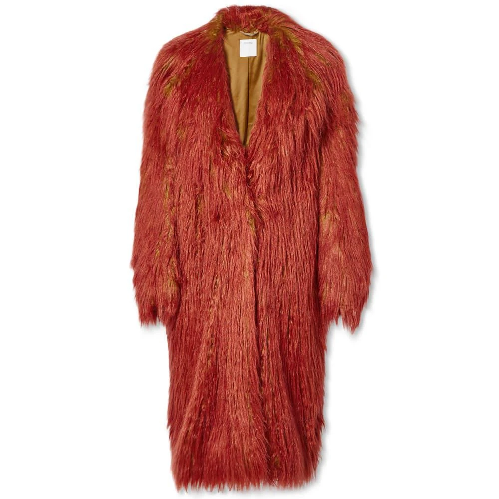 商品Max Mara|Sportmax Uvina Shaggy Maxi Coat,价格¥7668,第1张图片