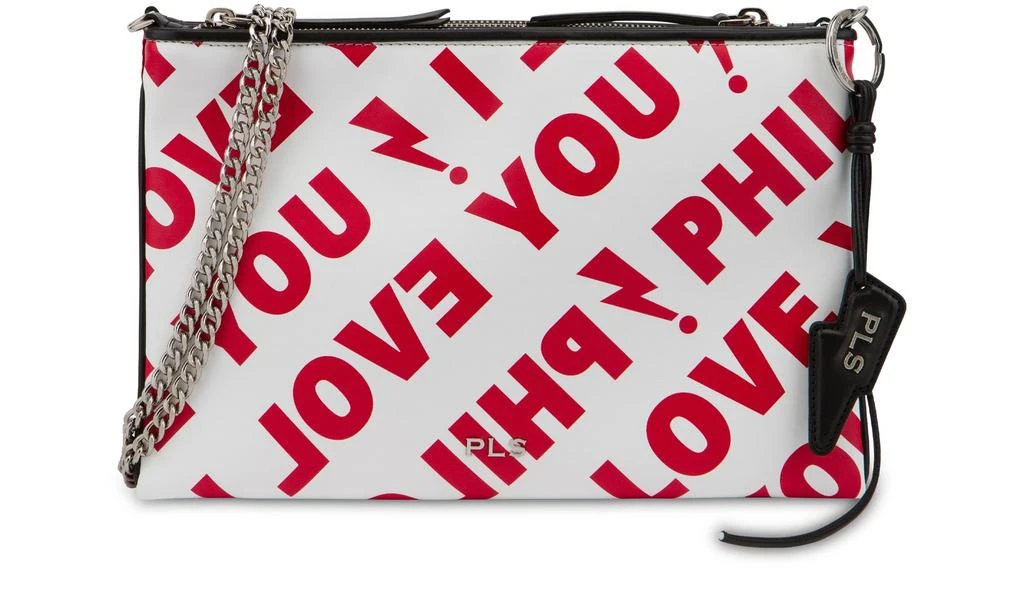 商品PHILOSOPHY di LORENZO SERAFINI|I Love You Philosophy bag with lightning charm,价格¥1978,第1张图片