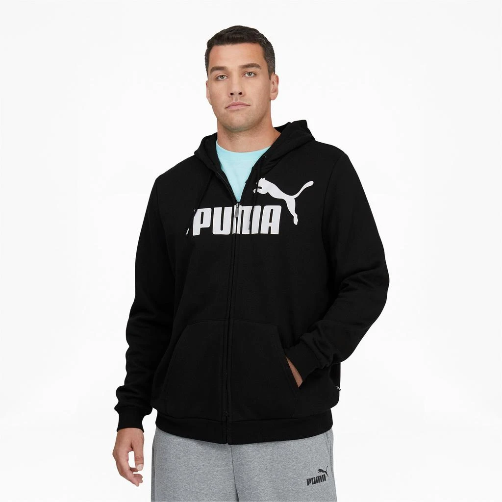 商品Puma|PUMA Men's Essentials FZ Hoodie Big & Tall,价格¥278,第3张图片详细描述