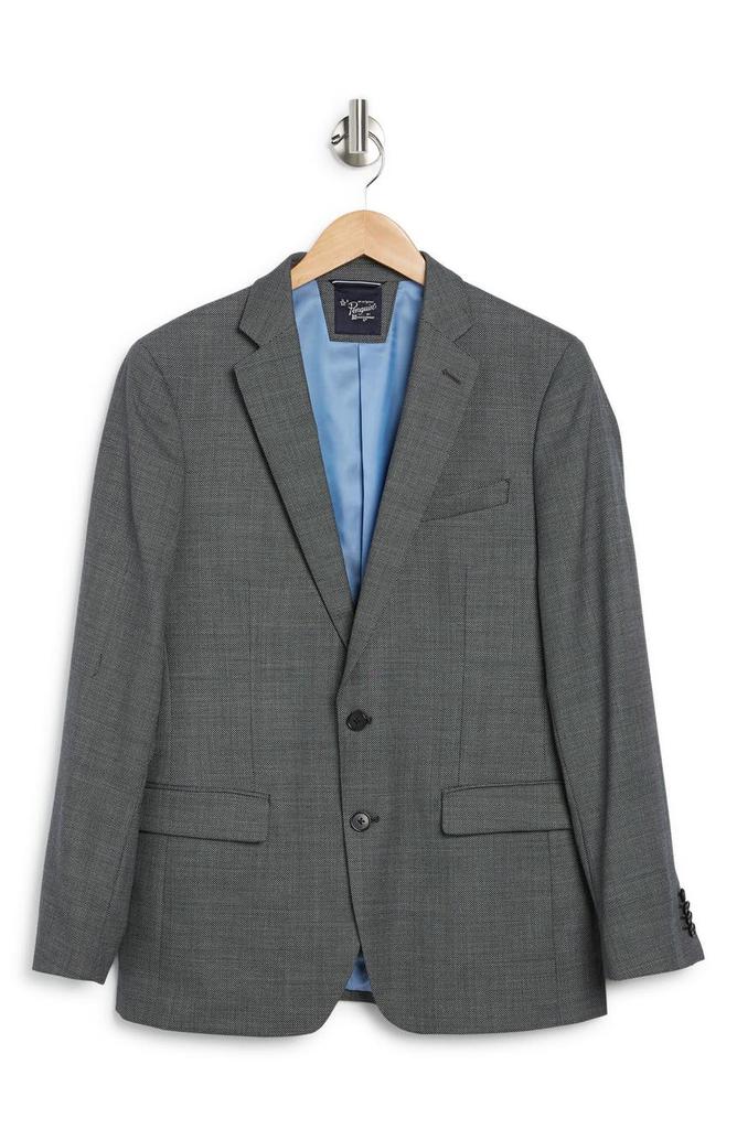 Men's Birdseye Stretch Wool Blend Sport Coat商品第4张图片规格展示
