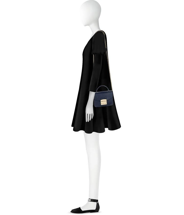 商品Furla|Metropolis 迷你手提斜挎包,价格¥1738,第3张图片详细描述