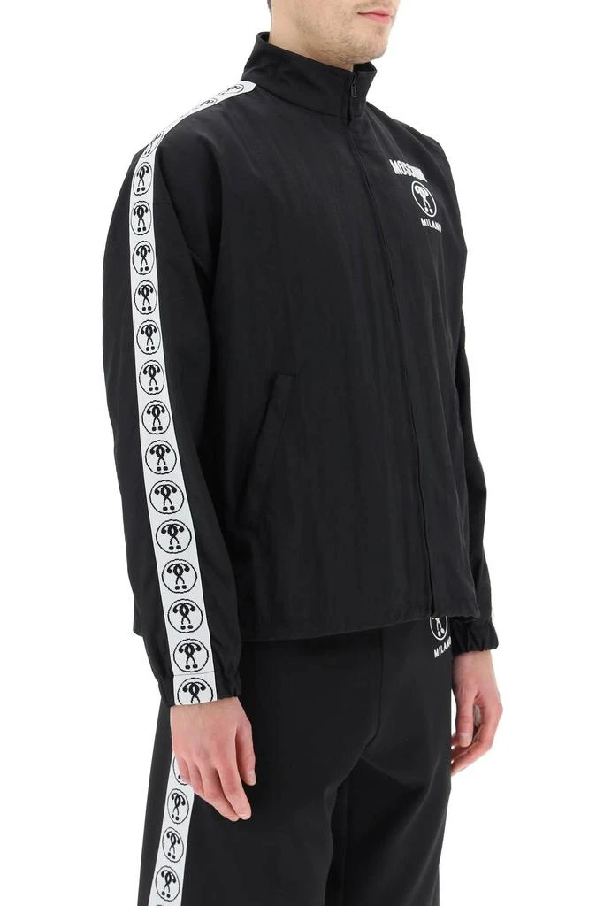 商品Moschino|DOUBLE QUESTION MARK NYLON JACKET,价格¥2857,第3张图片详细描述
