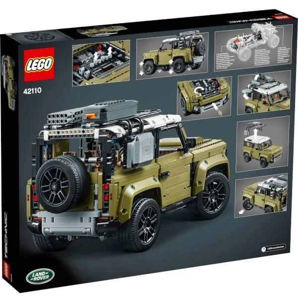 商品LEGO|乐高 路虎卫士收集模型车 42110,价格¥1674,第5张图片详细描述