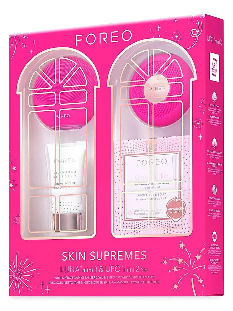 商品Foreo|Skin Supremes 4-Piece Luna Mini 3 & UFO Mini 2 Device Set,价格¥1848,第2张图片详细描述