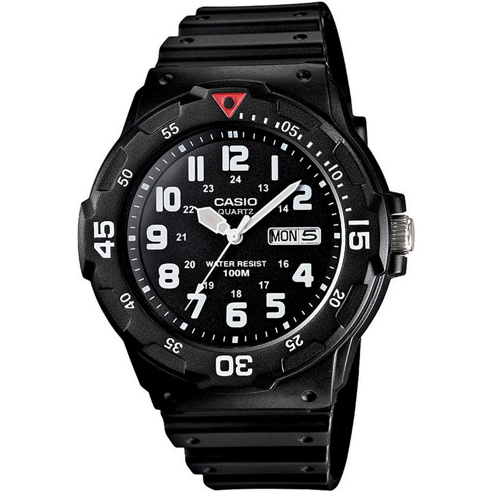 商品Casio|Men's Black Resin Strap Watch 43mm,价格¥332,第1张图片