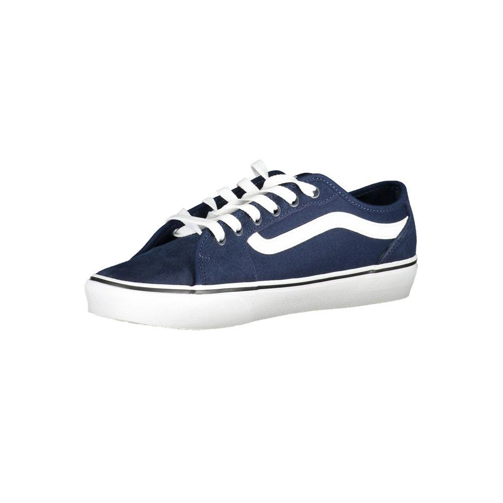 商品Vans|Vans Blue Polyester Sneaker,价格¥680,第3张图片详细描述