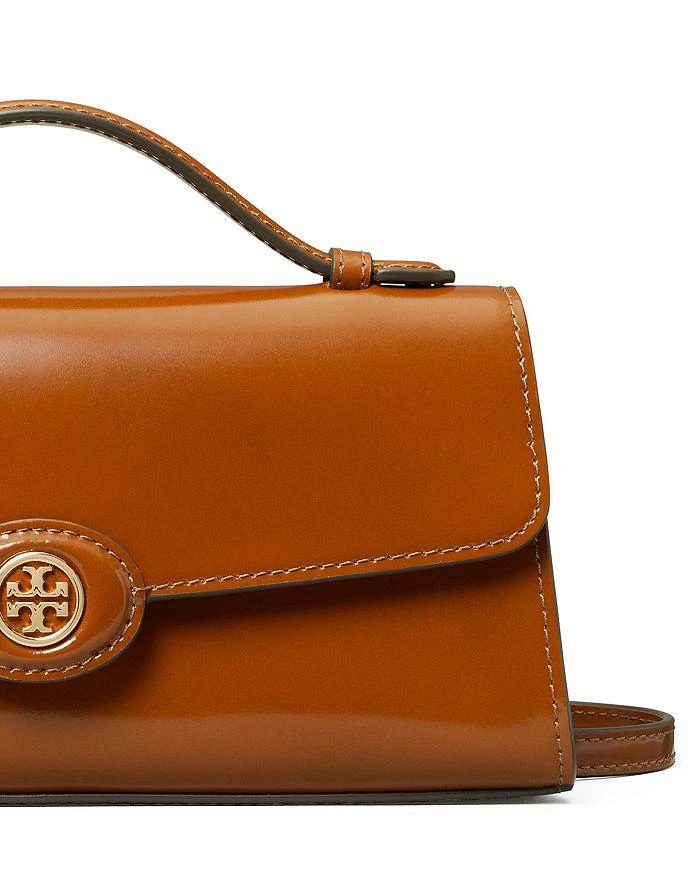 商品Tory Burch|Robinson Spazzolato Top Handle Chain Wallet,价格¥2490,第4张图片详细描述