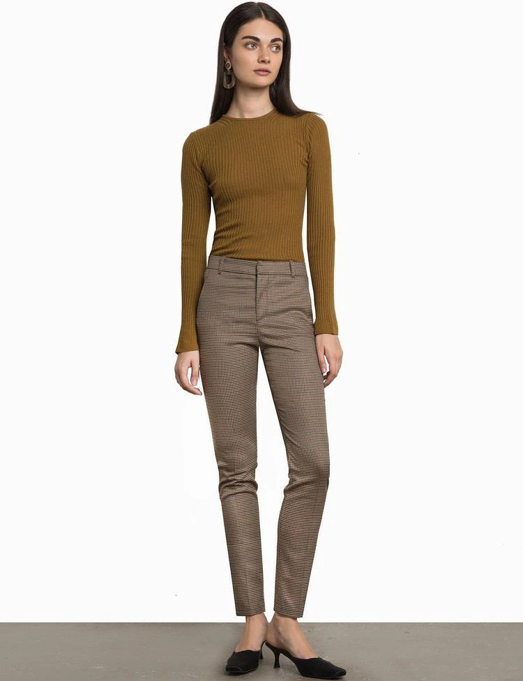 商品Pixie Market|Mustard Ribbed Knit Top,价格¥424,第2张图片详细描述