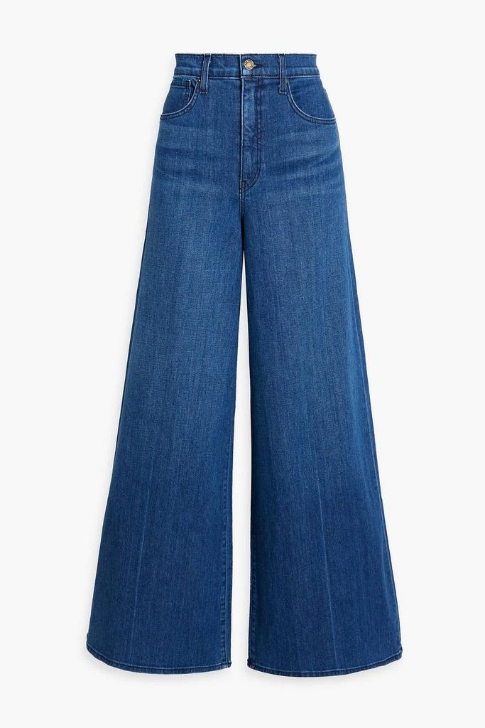 商品Nili Lotan|Josette high-rise wide-leg jeans,价格¥1415,第1张图片