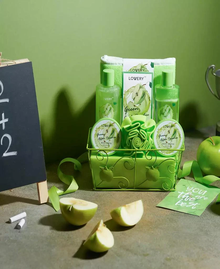 商品Lovery|9-Pc. Green Apple Paradise Body Care Gift Set,价格¥208,第4张图片详细描述