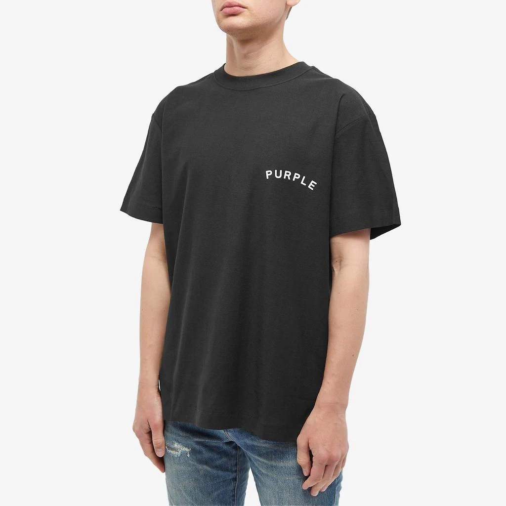 商品Purple Brand|Purple Brand Clean Jersey Logo T-Shirt,价格¥704,第2张图片详细描述