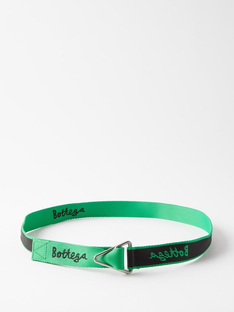 商品Bottega Veneta|Triangle-buckle logo-jacquard belt,价格¥3028,第6张图片详细描述