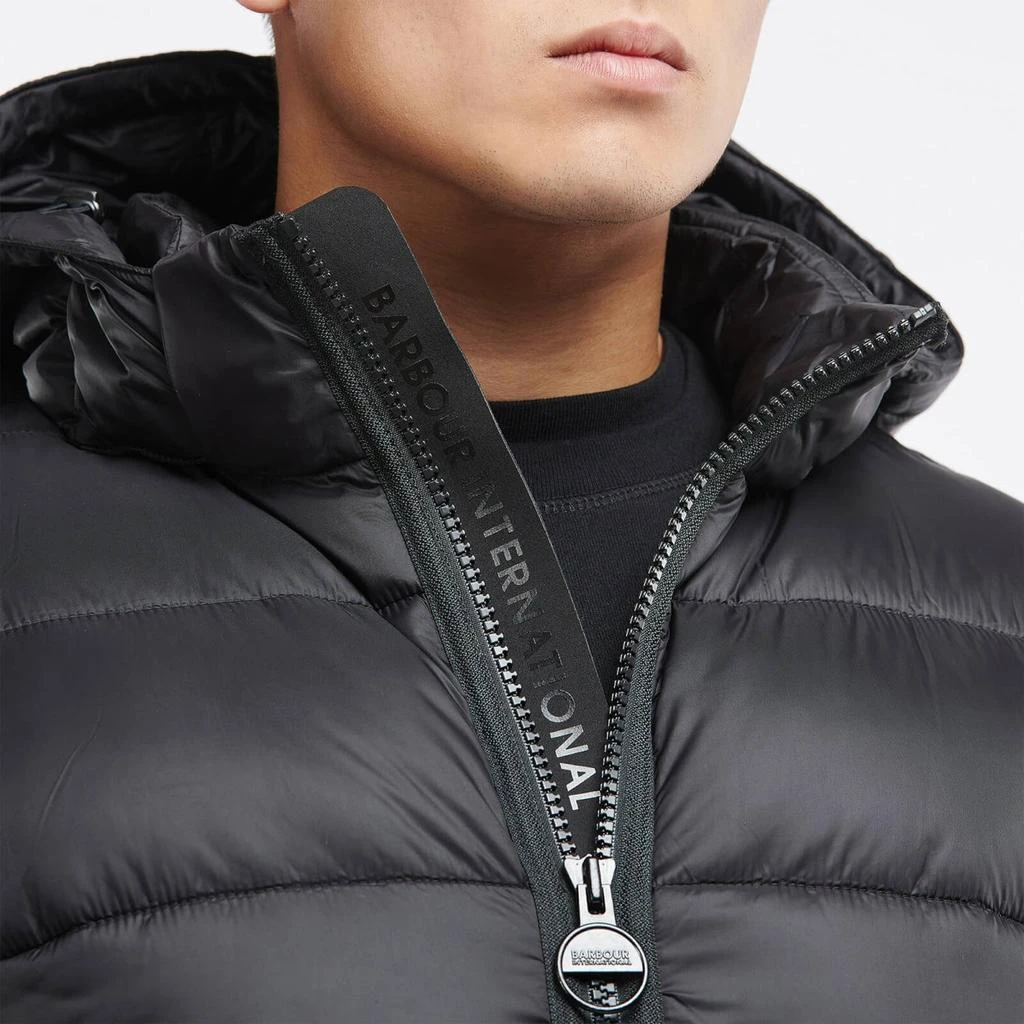 商品Barbour|Barbour International Men's Bobber Quilt Jacket - Black,价格¥1043,第3张图片详细描述
