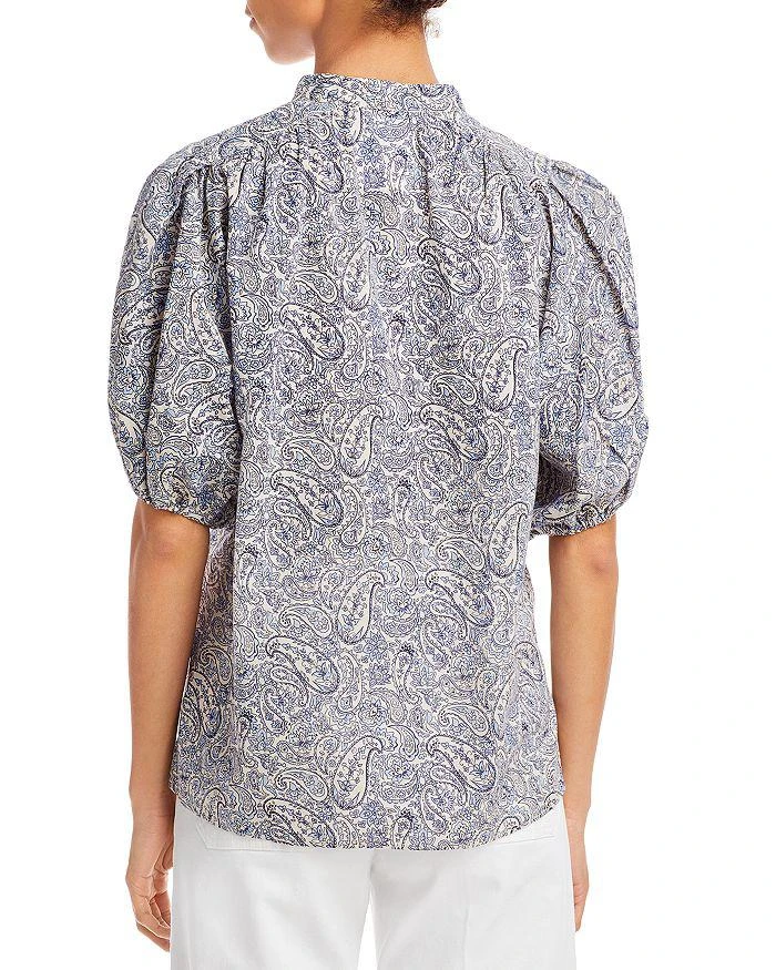 商品VANESSA BRUNO|Paisley Puff Sleeve Shirt ,价格¥1322,第2张图片详细描述