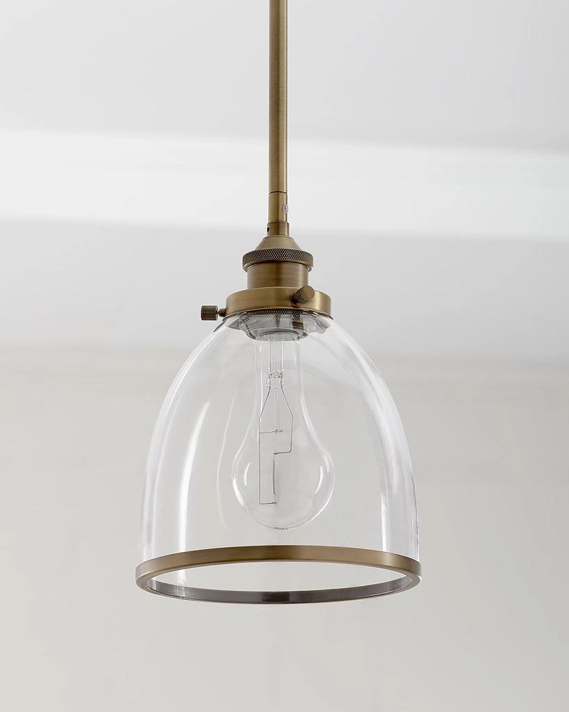 商品Neiman Marcus|Brass and Glass Pendant,价格¥759,第1张图片