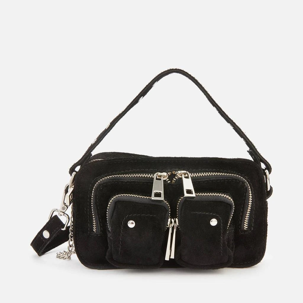 商品Nunoo|Núnoo Women's Helena New Suede Cross Body Bag - Black,价格¥298,第1张图片